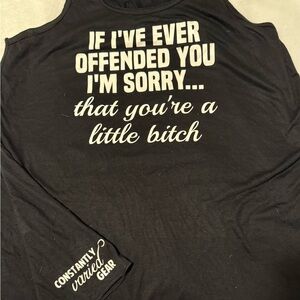 Constantly varied gear tank top